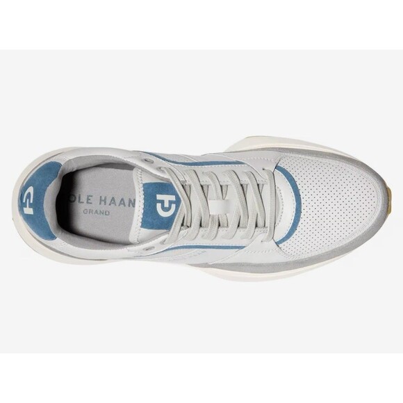 Cole Haan Men\'s Crosscourt Downtown Sneakers Glacier Gray Teal Ivory Size 11M main image 10